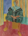 Le Rifain assis Riffiano sentado Fauvismo abstracto tardío Henri Matisse